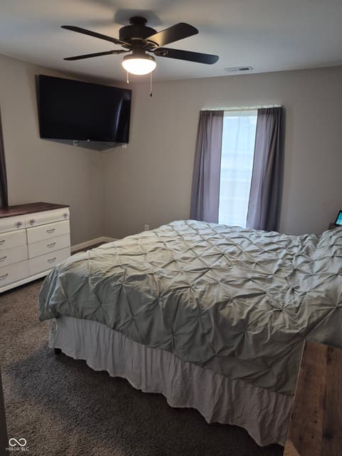 Bedroom at 3301 S 550 E, Franklin, IN