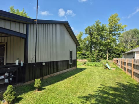 Side exterior at 3301 S 550 E, Franklin, IN