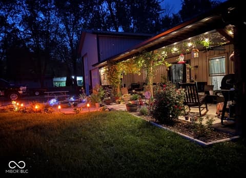 Backyard at 3301 S 550 E, Franklin, IN
