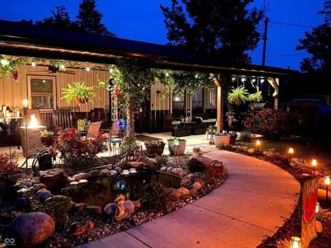 Outdoor living area at 3301 S 550 E, Franklin, IN