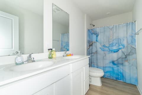 Bathroom at 1730 Cascades Drive, Greenfield, IN