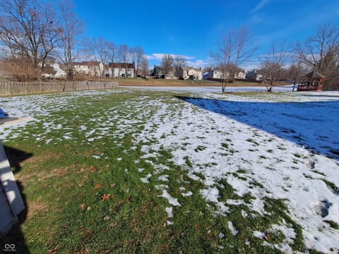 Yard at 5369 Deer Creek Drive, Indianapolis, IN