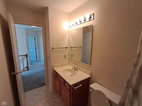 Bathroom at 5369 Deer Creek Drive, Indianapolis, IN