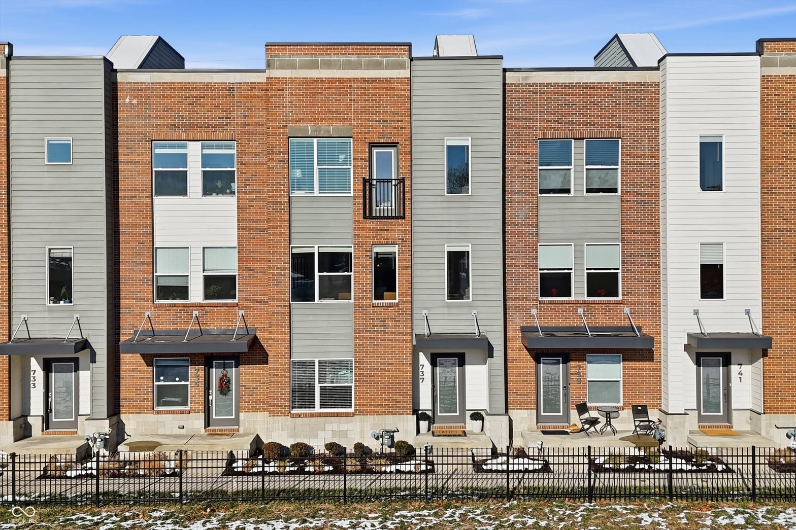 Front exterior at 737 Switchyard Place, Indianapolis, IN