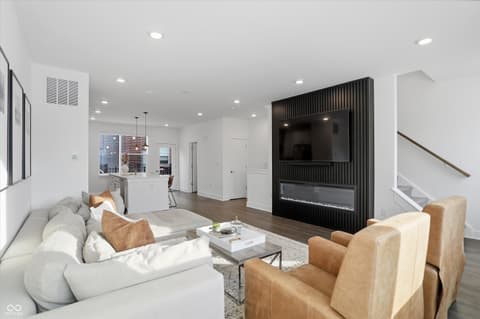 Living room at 737 Switchyard Place, Indianapolis, IN