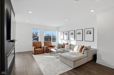 Living room at 737 Switchyard Place, Indianapolis, IN