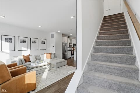 Stairs — 737 Switchyard Place, Indianapolis, IN