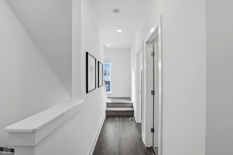Hallway at 737 Switchyard Place, Indianapolis, IN