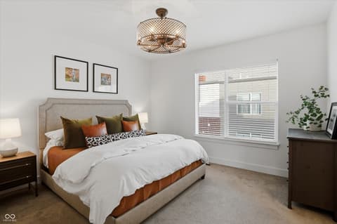 Primary bedroom at 737 Switchyard Place, Indianapolis, IN