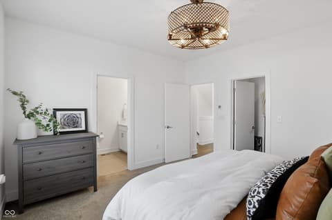 Primary bedroom at 737 Switchyard Place, Indianapolis, IN