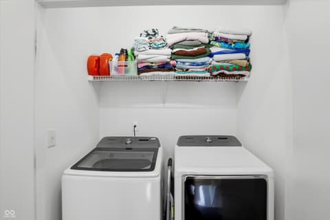 Laundry room at 737 Switchyard Place, Indianapolis, IN