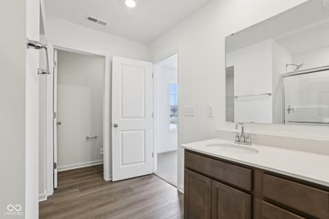 Bathroom at 260 Commodore Drive, Pittsboro, IN