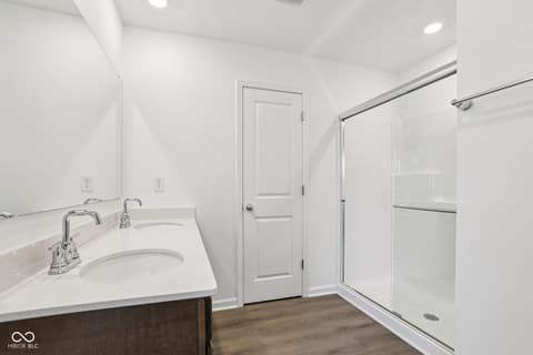 Bathroom at 260 Commodore Drive, Pittsboro, IN