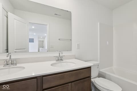 Bathroom at 260 Commodore Drive, Pittsboro, IN