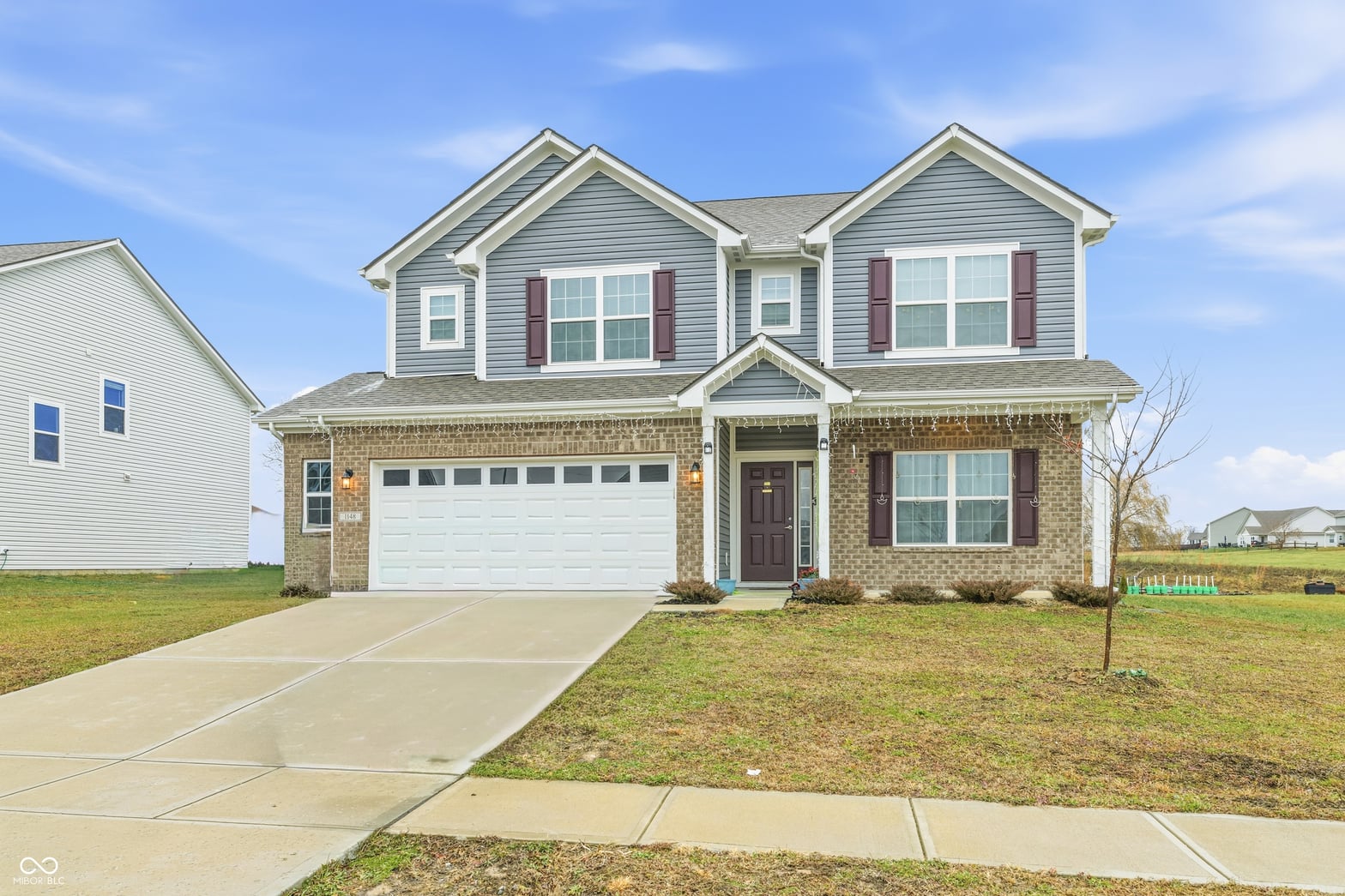 Front exterior at 1148 Lakeshore Drive, Greenwood, IN