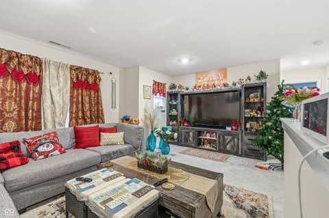 Living room at 1148 Lakeshore Drive, Greenwood, IN