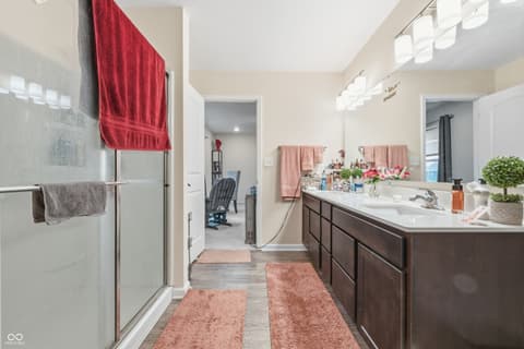 Bathroom at 1148 Lakeshore Drive, Greenwood, IN