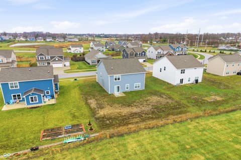 Aerial view at 1148 Lakeshore Drive, Greenwood, IN