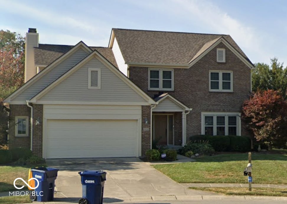 Front exterior at 13450 Winamac Court, Carmel, IN
