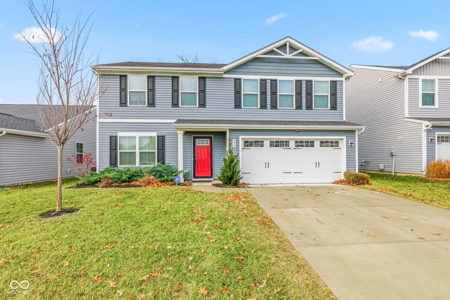 Front exterior at 252 N Fairfield Drive, Danville, IN