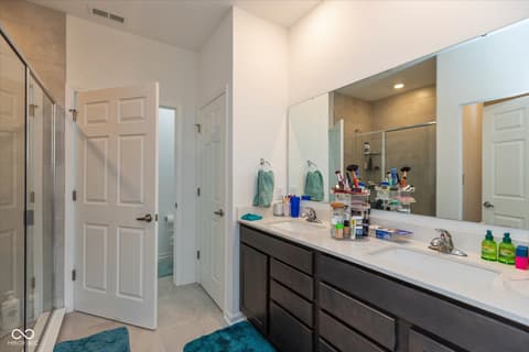 Bathroom at 2318 Riviera Place, Greenwood, IN