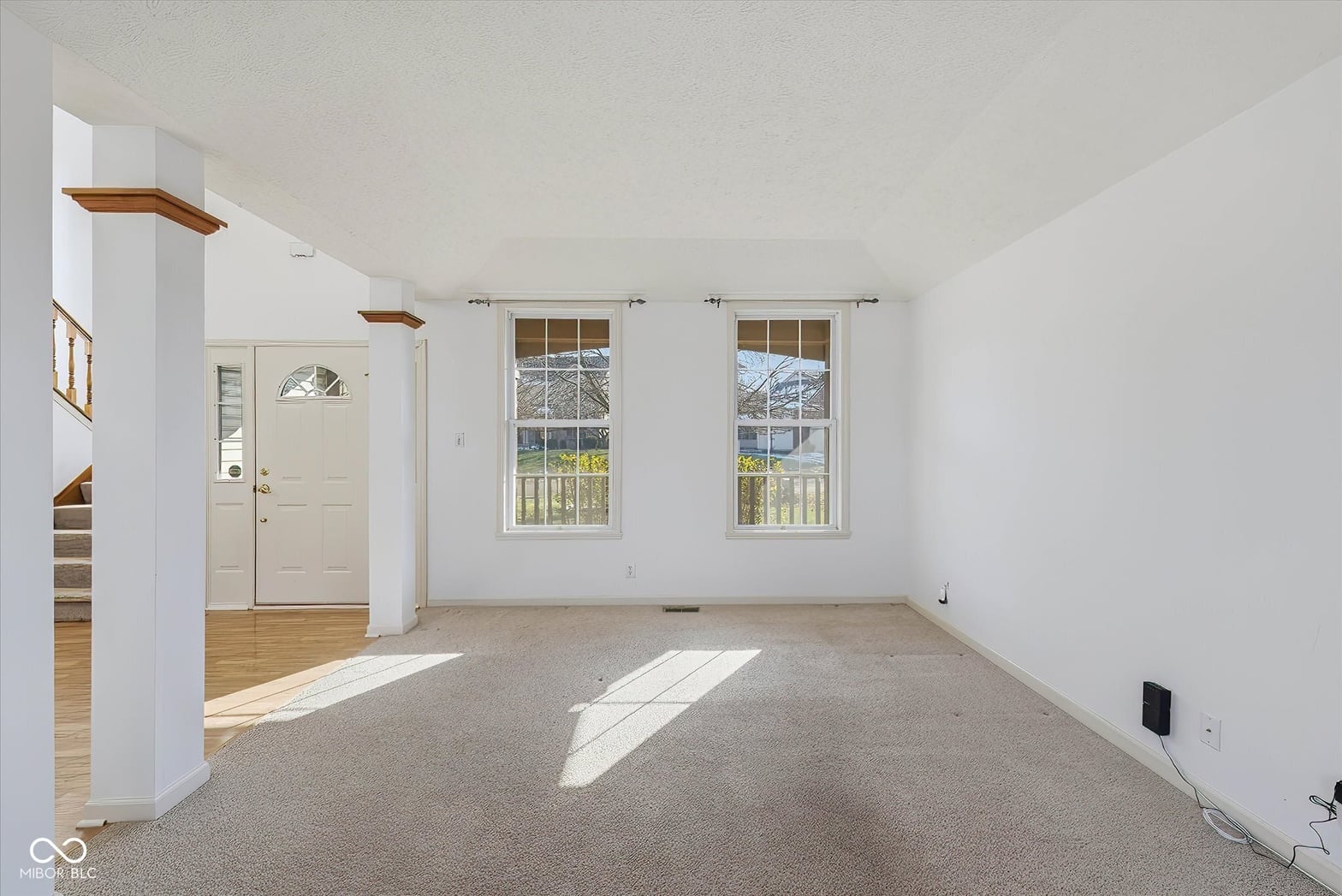 Bright, open living space with abundant natural light.