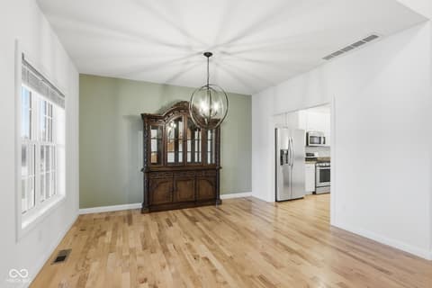 Dining room at 4201 W Coffey Lane, Bloomington, IN