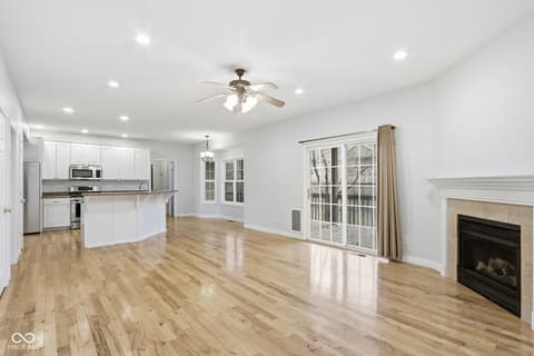 Living room at 4201 W Coffey Lane, Bloomington, IN