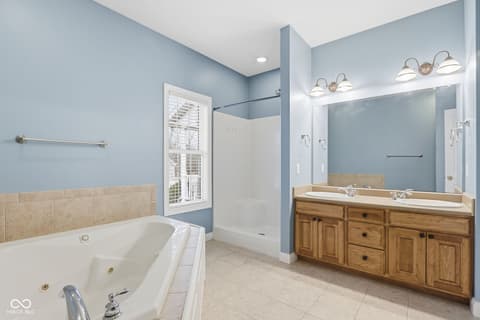 Bathroom at 4201 W Coffey Lane, Bloomington, IN