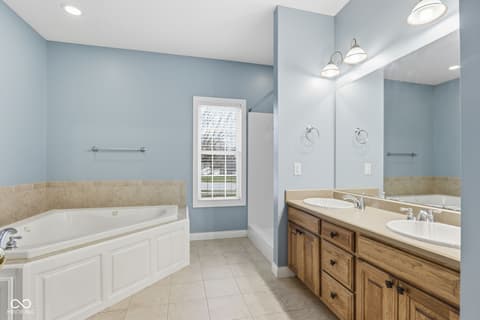Bathroom at 4201 W Coffey Lane, Bloomington, IN