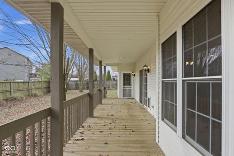 Outdoor living area at 4201 W Coffey Lane, Bloomington, IN