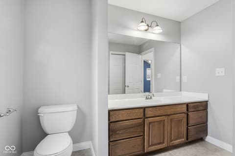 Bathroom at 4201 W Coffey Lane, Bloomington, IN