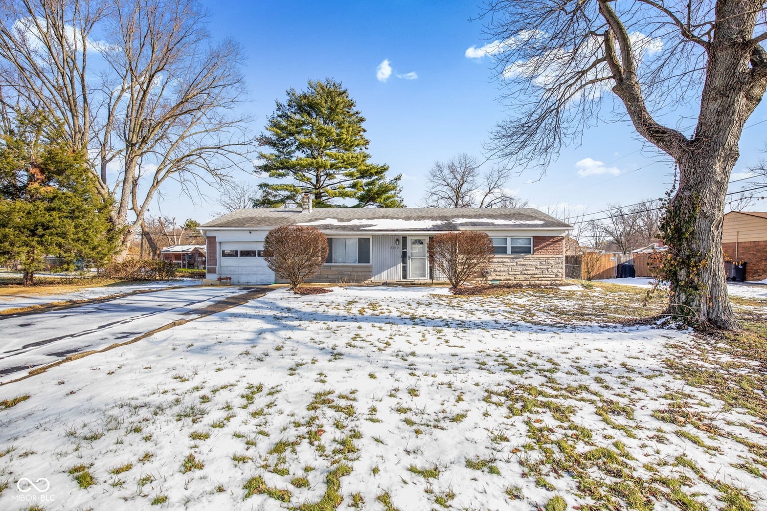 Front exterior at 5215 Southdale Drive, Indianapolis, IN