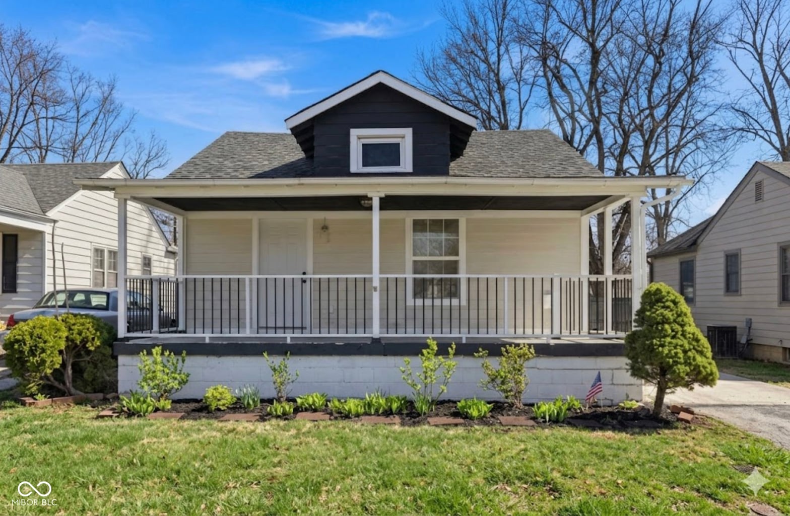 Front exterior at 4723 Evanston Avenue, Indianapolis, IN