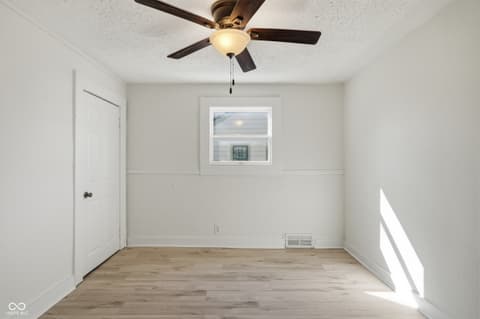 Bedroom at 4723 Evanston Avenue, Indianapolis, IN