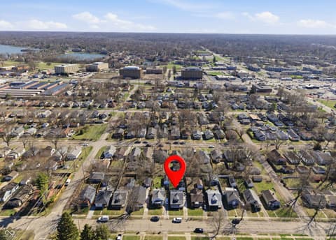 Map — 4723 Evanston Avenue, Indianapolis, IN