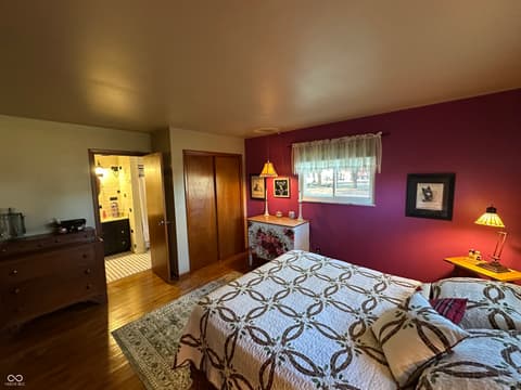 Bedroom at 144 W Sycamore Lane, Rushville, IN