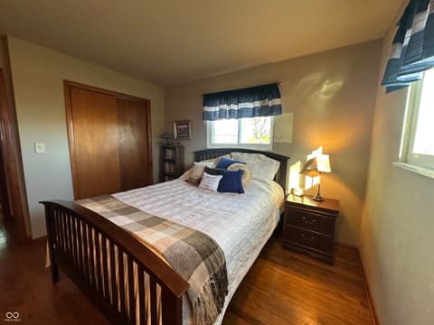 Bedroom at 144 W Sycamore Lane, Rushville, IN