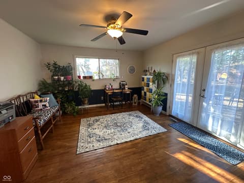 Home office at 144 W Sycamore Lane, Rushville, IN