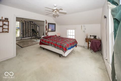 Primary bedroom at 5579 W US Highway 36, Middletown, IN