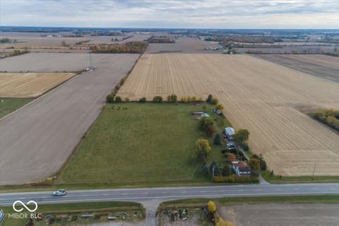 Aerial view at 5579 W US Highway 36, Middletown, IN