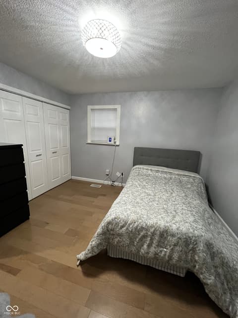 Bedroom at 7638 E 37th Place, Indianapolis, IN