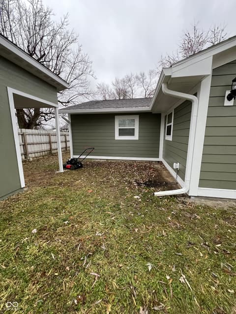 Yard at 7638 E 37th Place, Indianapolis, IN