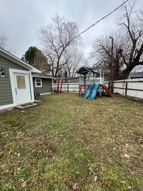 Yard at 7638 E 37th Place, Indianapolis, IN