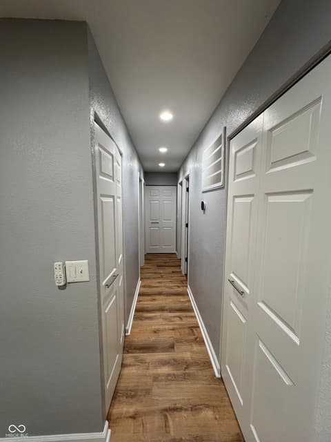 Hallway at 7638 E 37th Place, Indianapolis, IN