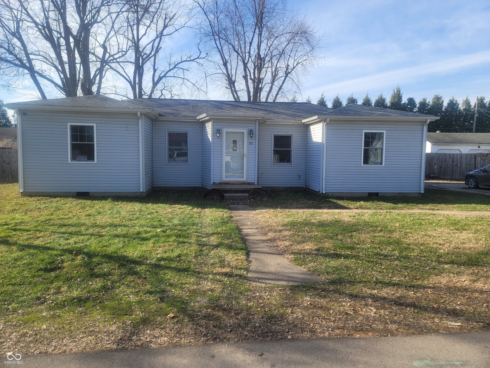 Front exterior at 716 Fairview Drive, Columbus, IN
