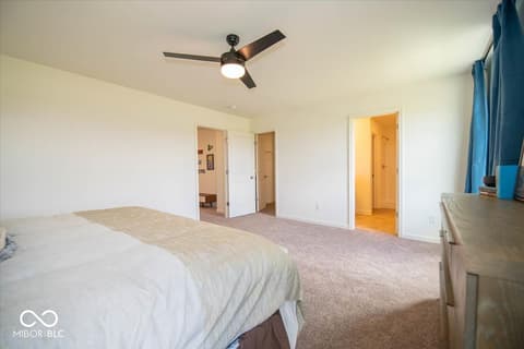Bedroom at 2805 Brahms Way, Indianapolis, IN