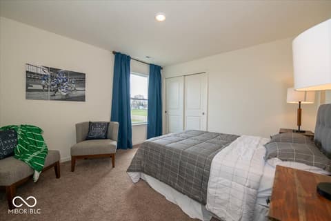 Bedroom at 2805 Brahms Way, Indianapolis, IN