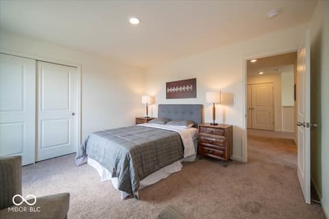 Bedroom at 2805 Brahms Way, Indianapolis, IN