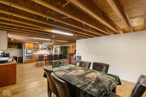 Dining room at 5395 State Road 39, Martinsville, IN
